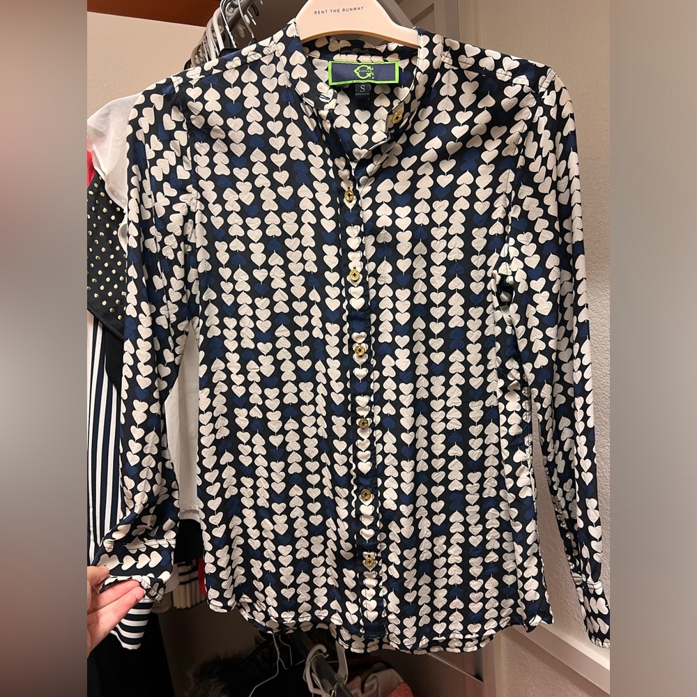 C Wonder 100% Silk Top